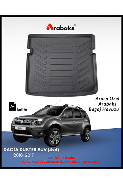 Arabaks Dacia Duster Suv (4x4) 2010-2017 Bagaj Havuzu (A+ Kalite)