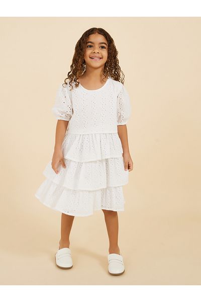Styli Schiffly dress with Tiers
