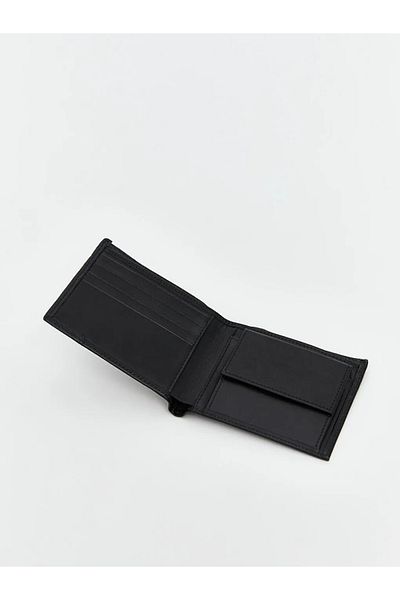 LC Waikiki Lcw Accessories Black Genuine Leather Men's Wallet