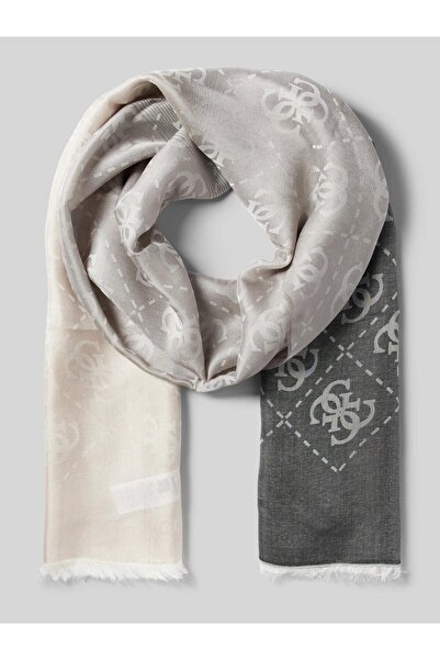 Guess Ženski crni šal sa logotipom