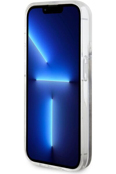 CG Mobile Liquid Glitter Electroplated 4-letter 'G' Logo Protective Case for iPhone 15 Pro - Gold (S