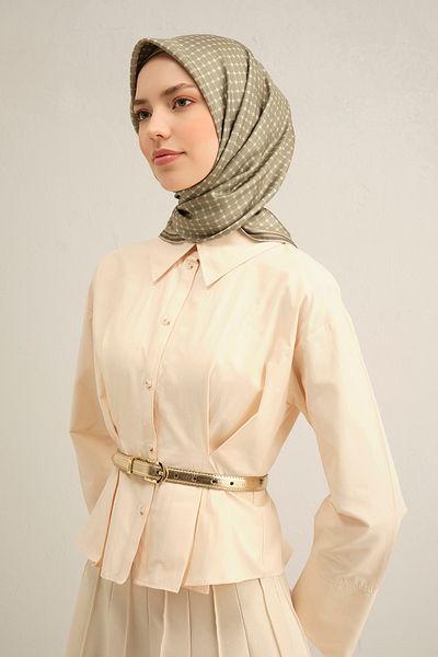 Armine 2025 Άνοιξη Καλοκαίρι Σεζόν 100% Twill Silk Scarf 9345dm 33