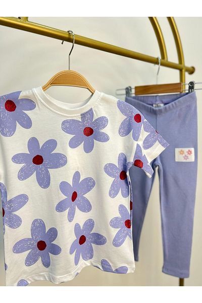 Bloom Bbk-239 Flower Cicekli Girl's Suit
