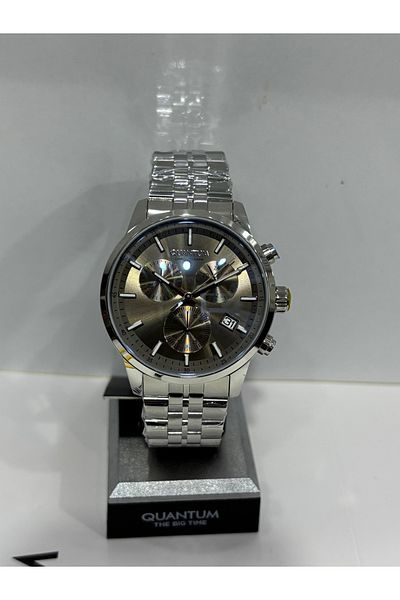 Quantum Smoked Dial Povertech Special Series 100% Steel Chorograph İ 100 m 45 mm
