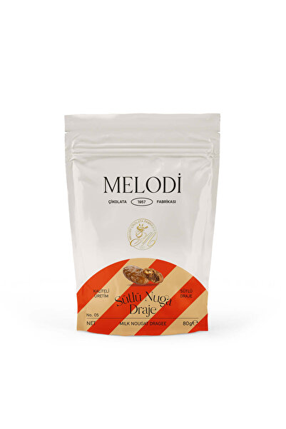 Melodi Çikolata Sütlü Nuga Draje 80g