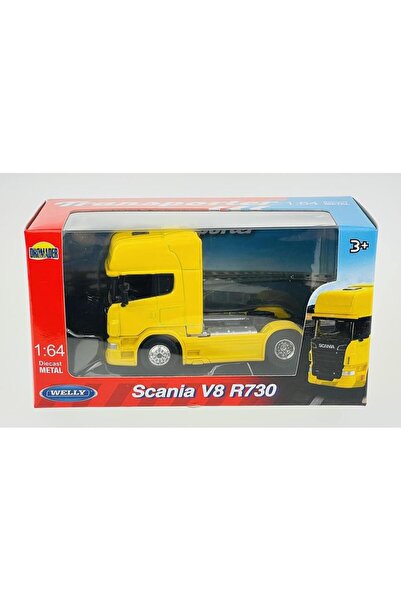WELLY Scania V8 R730 1/64 Model Araba