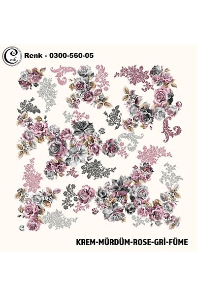 Cenk Γράψιμο με μοτίβο κέντημα - 0300-560 - Χρώμα-05