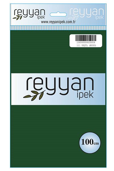 REYYAN Μονόχρωμη τσάντα γραφής - Χρώμα-111 - Πράσινο Σκούρο