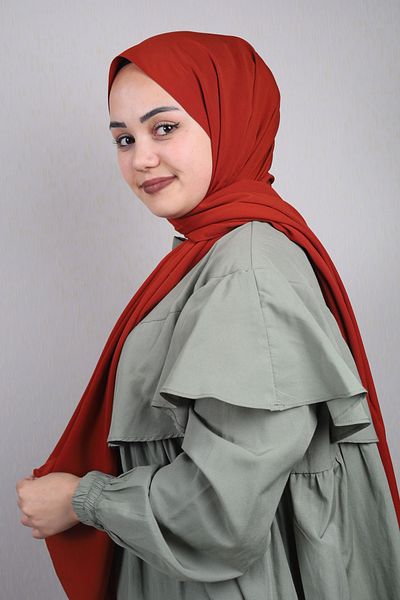 FİVE Πέντε μονόχρωμα μεταξωτά σάλια Zariah Medina - Μοτίβο-02 - Χρώμα-05