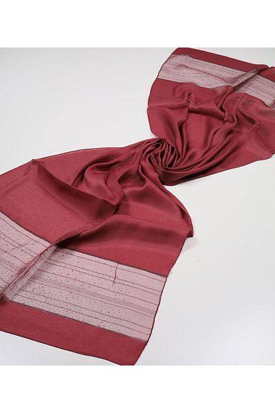 PİRAMİT Pyramid Solid Color Stone Evening Dress Shawl - Pattern-06 - Color-10
