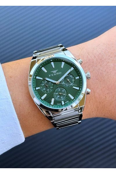 FERRO Asw123-I1885Fr Steel Cord Men's Wristwatch