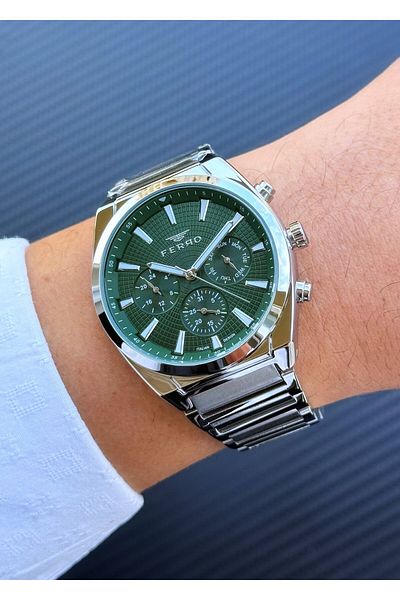 FERRO Asw123-I1885Fr Steel Cord Men's Wristwatch