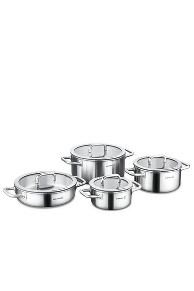 KORKMAZ A2794 Aura 8 Piece Cookware Set