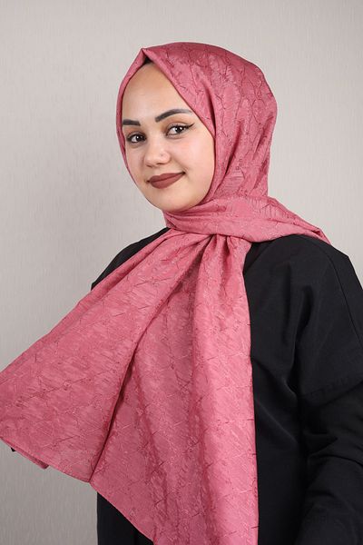 PİRAMİT Pyramid Monogram Floss Shawl - Pattern-02 - Color-14