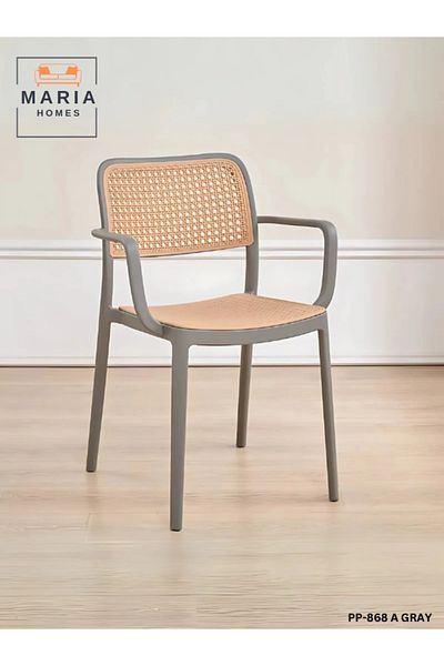 MARIA HOMES Stylish Rattan-Inspired Chair – 80x50x45 cm | Elegant, Comfortable & Durable for Home & Office Use