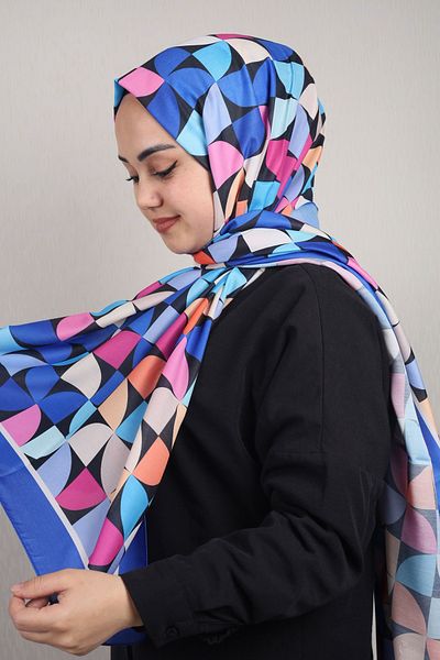 Emproyal Patterned Natural Silk Shawl - Pattern-14 - Color-07