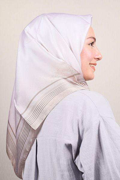 PİRAMİT Eșarfă Carmen cu model piramidal - Model-05 - Culoare-02