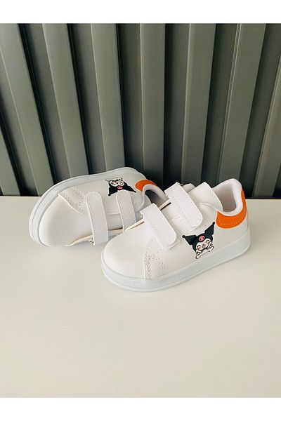 ALTUNTAŞ Unisex Light Sneaker Orange Chrome Printed Child Men Master