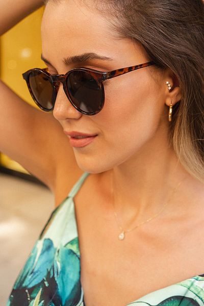 Monvago Mv 19769-3 Unisex Leopard Sunglasses
