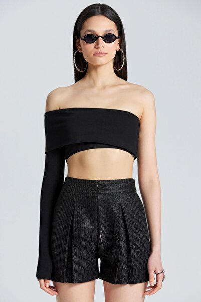 World Fashion Trends 2536 Cultură neagră cu o singură mânecă