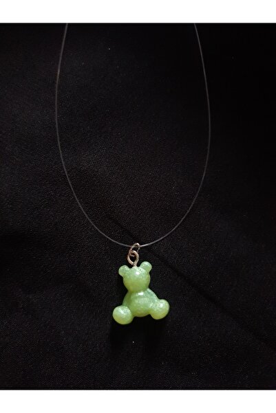 LuArte تيدي بير شبح قلادة