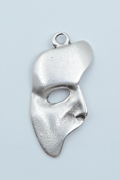 Bu Farklı The Phantom Of The Opera - Maske Gümüş Kaplama Kolye Ucu