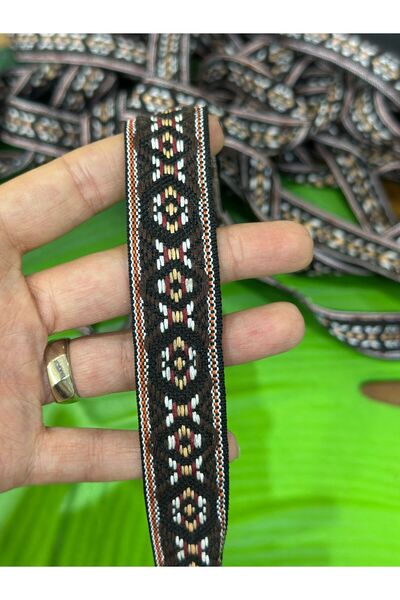 Gönülden Tasarım ACCESORIUL DE CUSUT CU MODEL ETNIC LAT 2 CM (1 METR)