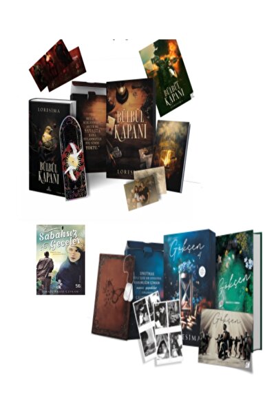 Ephesus Yayınları Gökçen 4 ve Bülbül Kapanı Ciltli Kutulu Özel Set Loresima 2...
