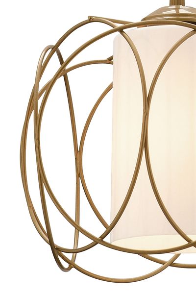 Trend Kitchen Olympicum White Mica Glass Living Room, Kitchen, Living Room and Lighting