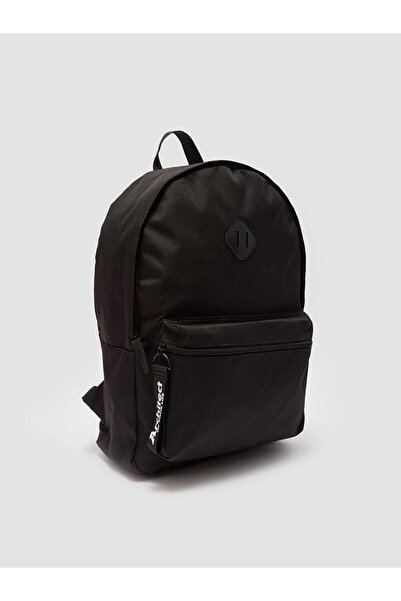 LC Waikiki Lcw Accessories Black Plain Zippered Men's Backpack