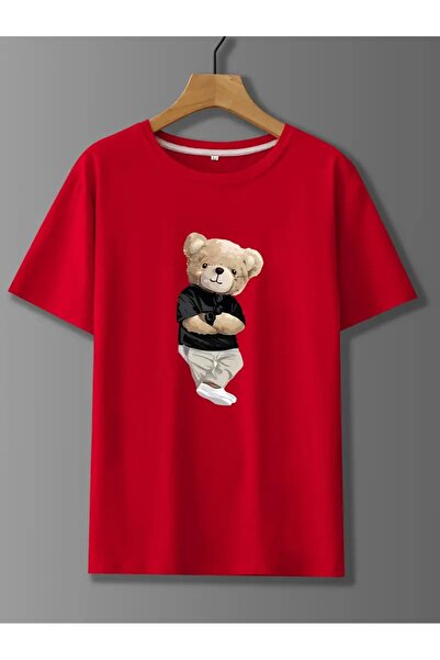 LAND MODA Άνετο μπλουζάκι για άνδρες, κοντομάνικο μπλουζάκι για το καλοκαίρι