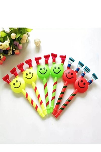 OKTAY SESAL 6 ADET NOEL YILBAŞI DÜDÜĞÜ KAYNANA DİLİ DÜDÜK SESLİ DÜDÜK RENKLİ ...