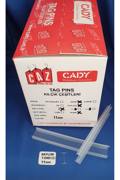 CADY İnce Kılçık Naylon T-end 11mm