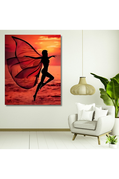 LİLYHOBBYLAND Sayılarla Boyama Hobi Seti (Renkli Baskılı Çerçeveli) 40x50 cm:...