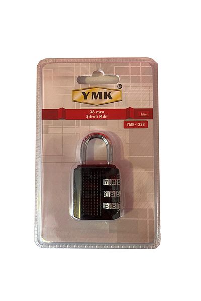 YMK 1338 Combination Padlock 38mm