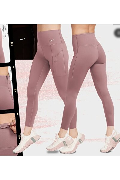 Nike PerformansıW NK DF GO MR 7/8 TGHT toparlayıcı Tayt DQ5636-208