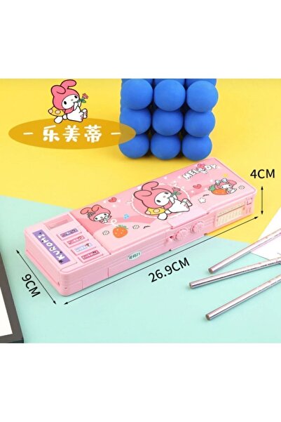 ExtremeGoodShop My Melody Çok Fonksiyonlu Şifreli Kalem Kutusu Kore Tarzı