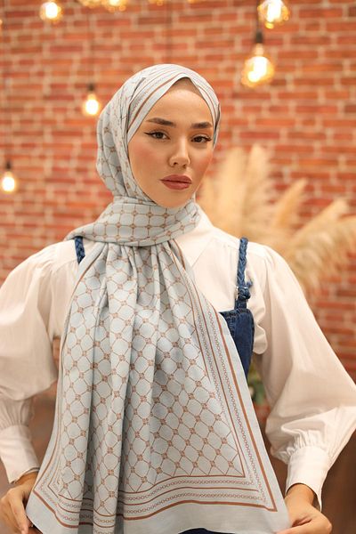 Silk Home شال أوليندا - 49005 - 07 أزرق تان