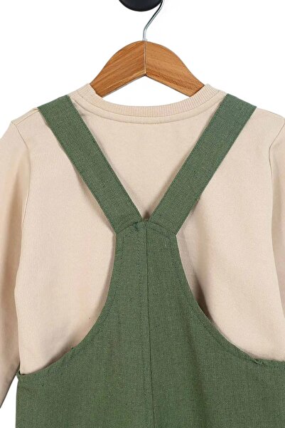 Egelite ERKEK ÇOCUK 3-4-5-6-7 YAŞ ЛЬНЯНИЙ КОМБІНЕЗОН ТУЛУМ І ВНУТРІШНЯ БІЛИЗНА