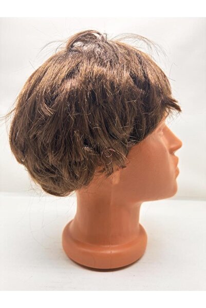 My Reality Fashion Ανδρική περούκα με επένδυση σε καφέ χρώμα
