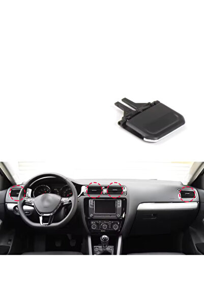 Volkswagen Golf 7 7.5 Ön Konsol Havalandırma Yönlendirme Klipsi (2013-2020)