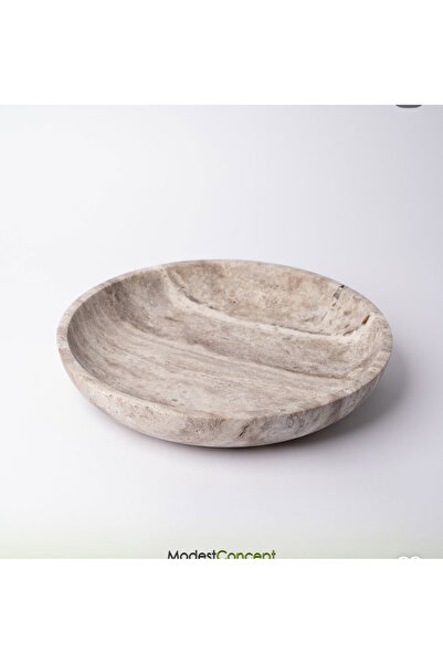 Modestmar Silver Travertine Bowl 26cm