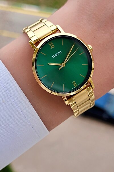 Casio Sarı Renk 2 Yıl Garantili Lüx Kadın Kol Saati
