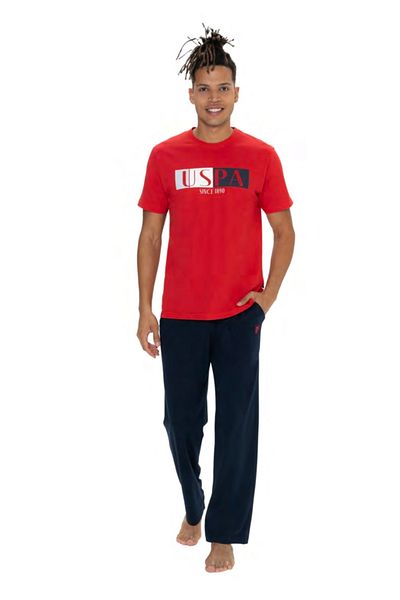 U.S. Polo Assn. Original Licensed New Season Men's Round Neck Pajama Suit