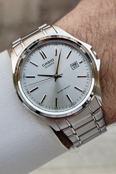 Casio Gray Color Guaranteed Luxury Men's Wristwatch with Calendar