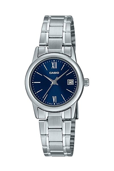 Casio Gri Lacivert Renk Garantili Kadın Kol Saati