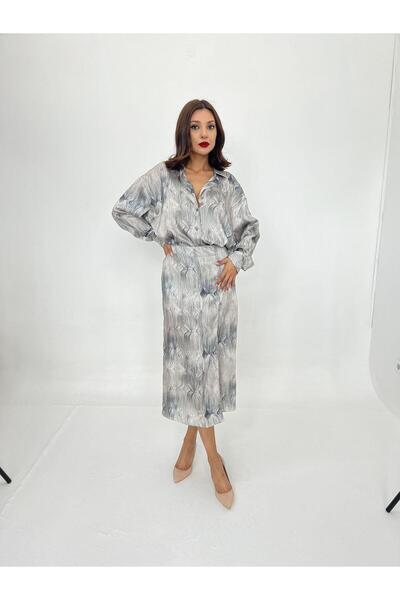 Deridün Yıldız Shoes 5988 Set with Skirts-Springs