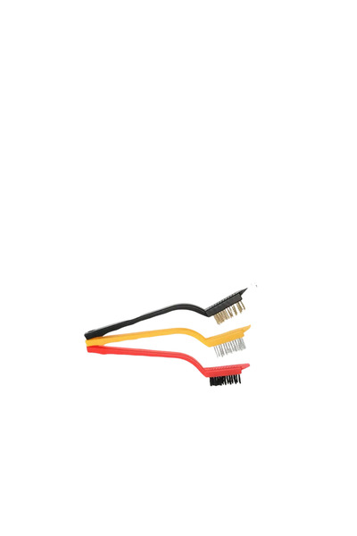 VANCL 3 Pieces Cooker Oven Barbecue Grill Airfryer Cleaning Wire Rust Removal Brush 3 Pieces Oil Cleaning Brush