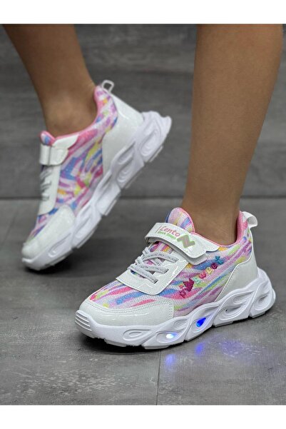 brosco أحذية رياضية مضيئة لتقويم العظام للأطفال من الجنسين