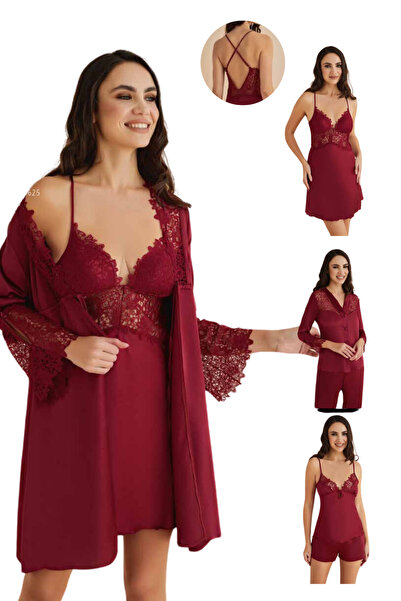 vory Women 6 Piece Dowry Set Silk Satin Pajamas Set Vr.25Y.76.25.D1.76.2.5.01